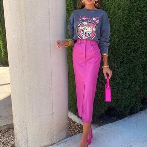 Vibrant Pink Women's Skirt